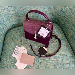 Bvlgari Serpenti Forever top handle bag